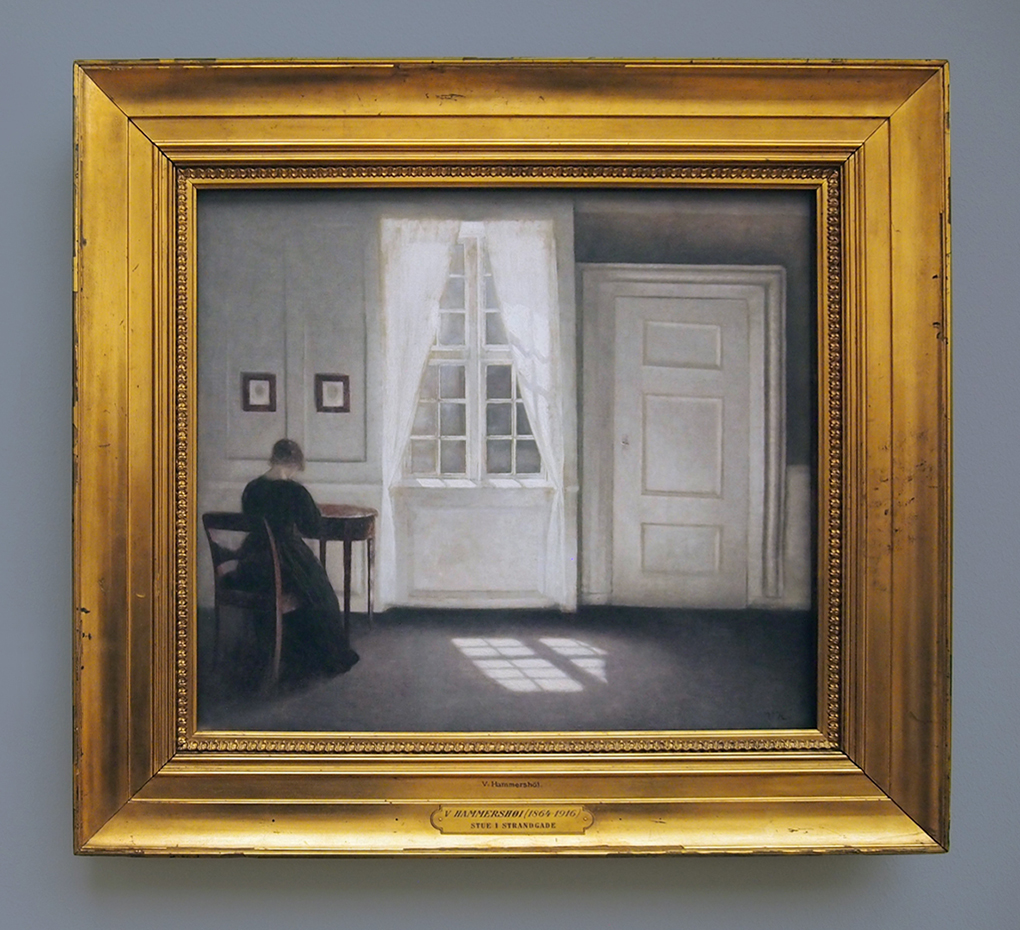 Vilhelm Hammershøi's painting