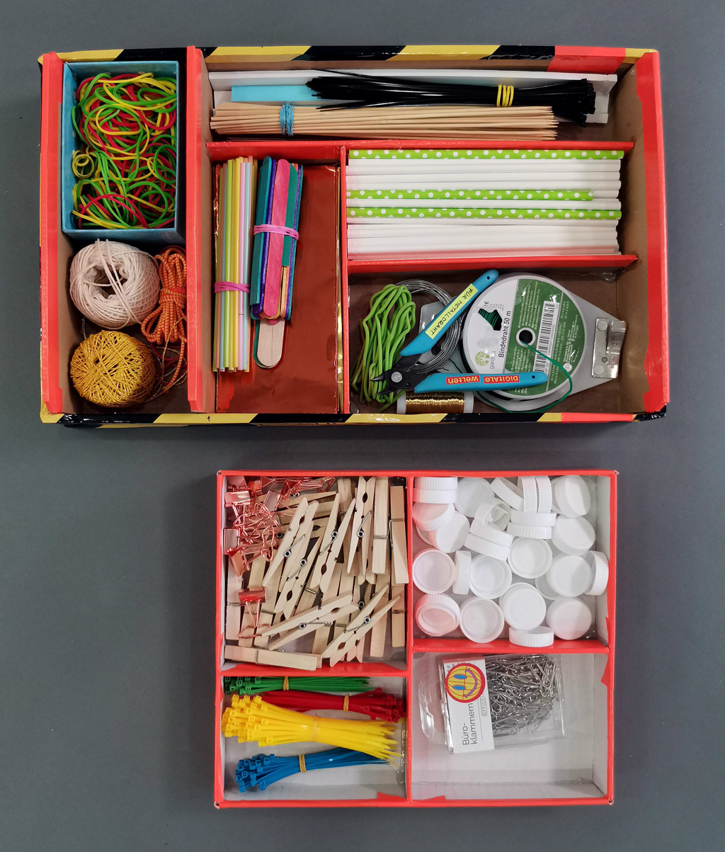 Box for structural materials