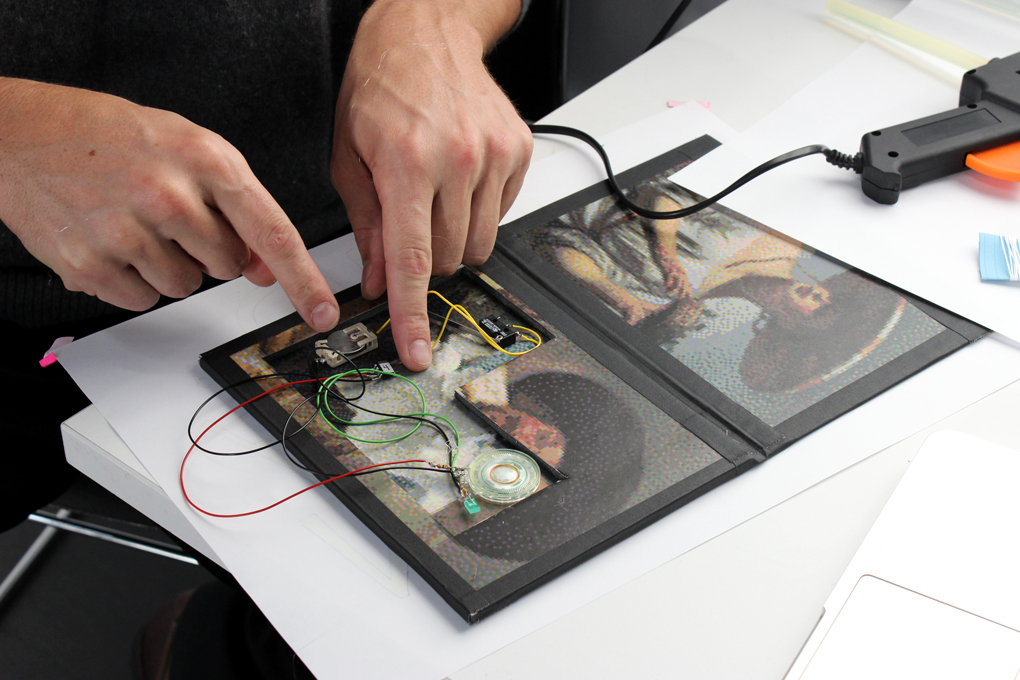 Attaching electronics