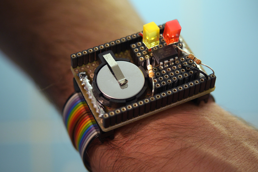 Wearable breadboard