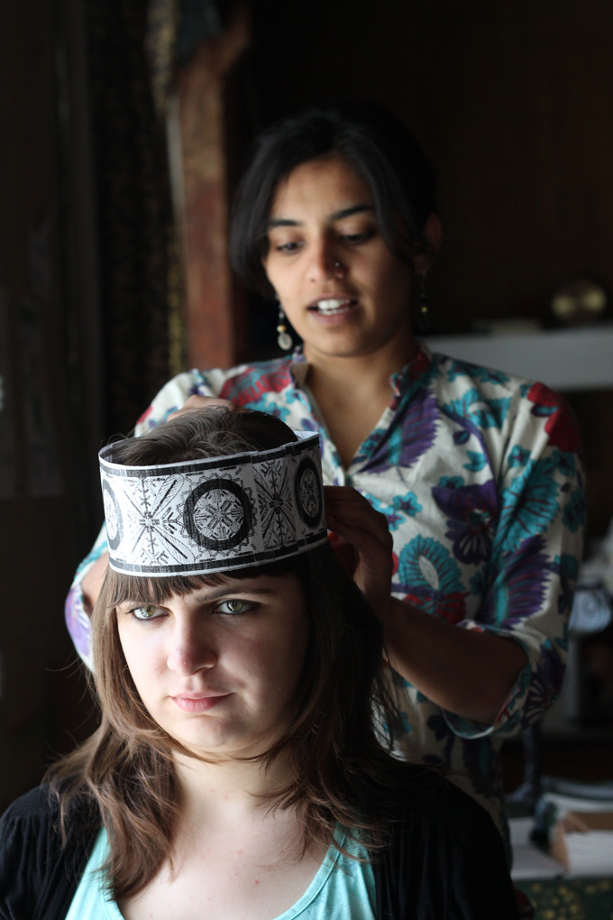 Measuring crown size