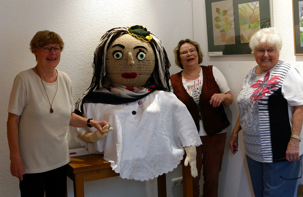 Making torso of Louisa