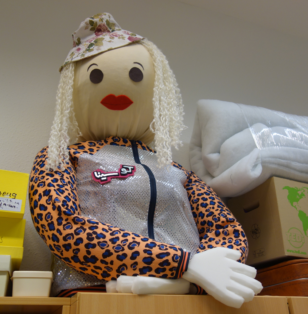 Tusnelda with cool jacket