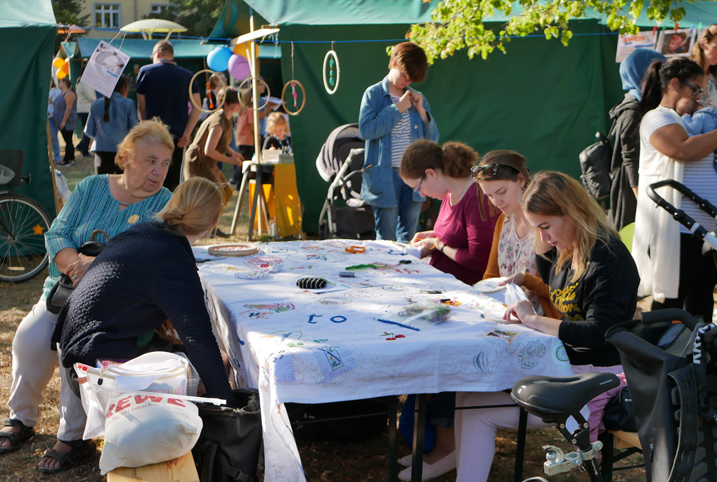 Neighborhood festival