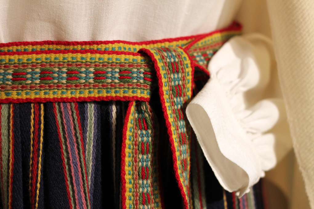 Belts in an exhibition